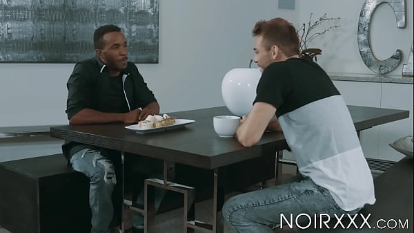 Throbbing cock jock Max Adonis moans while riding hard BBC