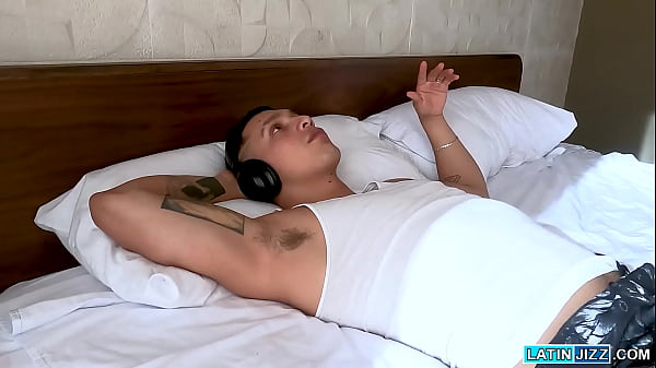 Enrique Mudu fuck Jaciel Os mouth making him swallow his huge dick and then his ass