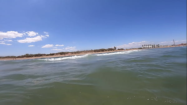 I cum just for the pleasure of feeling free, naked on a public beach