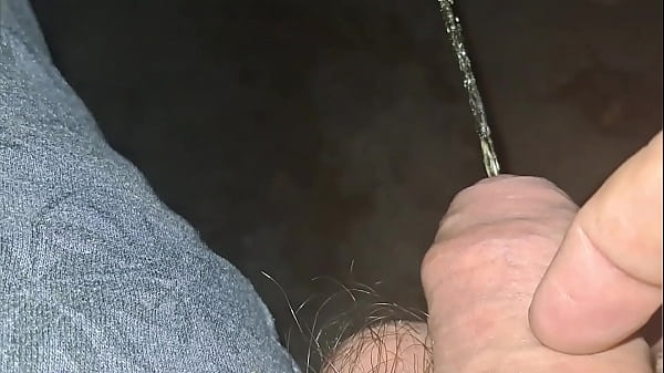 Pissing in public sitting outside