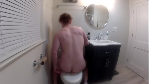 Riding My Dildo in the Bathroom