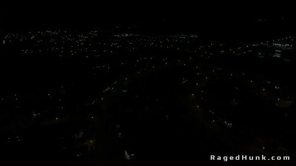 Muscle colleagues anal fuck on a desk after a tough day at work