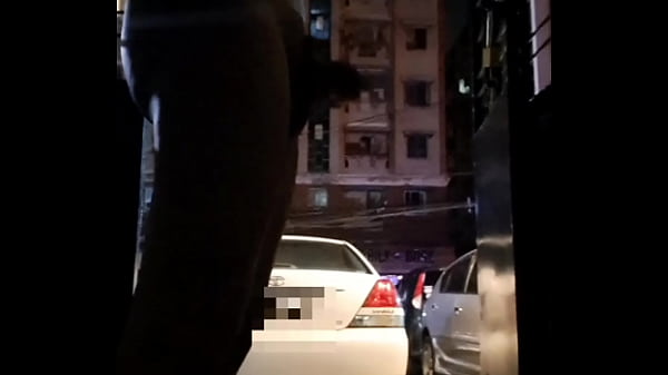Myanmar gay naked outdoor masturbation at night