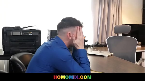 Relief the stress with a black dick in his ass