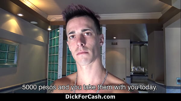 The Tattoo Boy Agrees to Have Sex with The Stranger for Hard Cash – Dickforcash