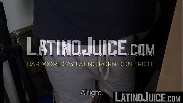 LatinoJuice.com – Hot latino Angel pinned at the wall while getting ravaged in the ass