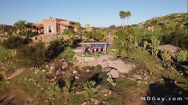 Gay neighbor threesome anal and oral sex