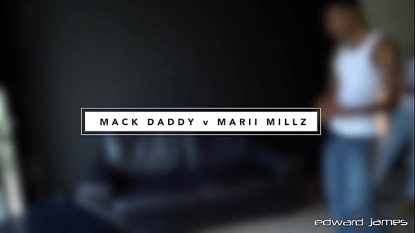EdwardJames: Marii Millz wraps his lips and ass on Mack Daddys long and meaty cock