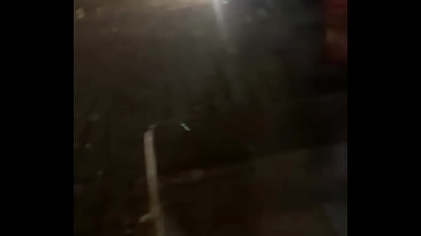 Helping him pee in the street