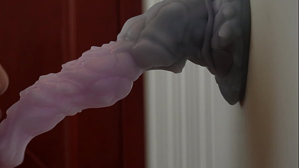 Training with my L-sized Nothosaur dragon dildo