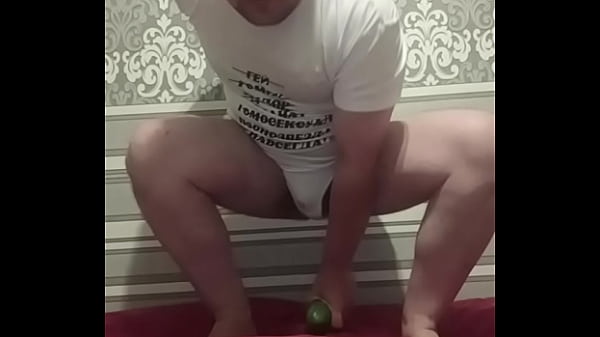 Anal riding on a thick cock!