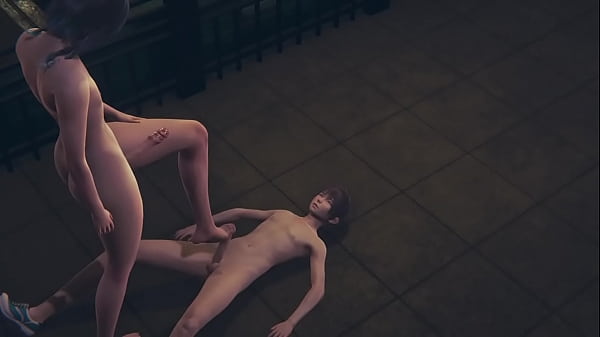 Genshin Impact Yaoi – Venti Blowjob and Footjob – Sissy crossdress Japanese Asian Manga Anime Game Porn Gay