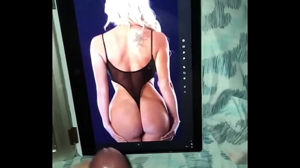 Bikini Model Ass Cum Tribute