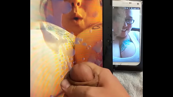 Cum tribute huge tit wife big load